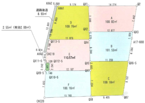 区画図(間取)